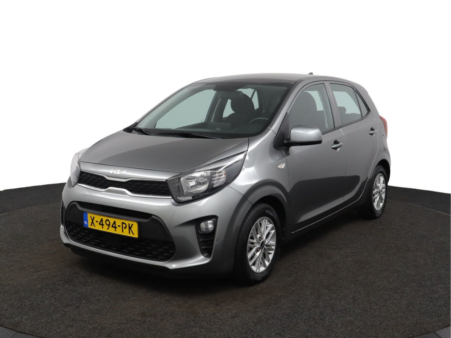 Kia Picanto 1.0 DPi DynamicLine Navigatie - Achteruitrijcame, Voorwielaandrijving, Stof, Gebruikt, 4 stoelen
