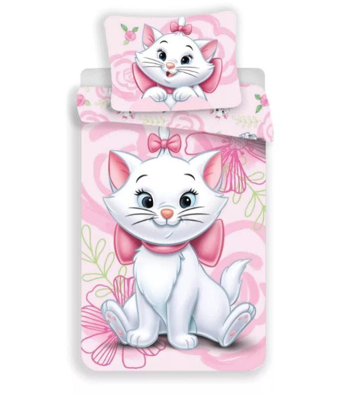 Marie Cat Dekbedovertrek - 140 x 200 - Disney - Katoen, Meisje, Dekbedovertrek, Nieuw, Ophalen of Verzenden