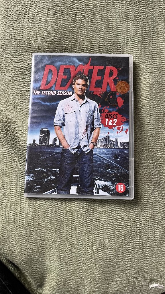 dexter second season disc 1 en 2, Vanaf 16 jaar, Ophalen of Verzenden, Zo goed als nieuw