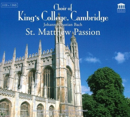 Choir Of King's College Cambridge - St. Matthew Passion 4CD, Kamermuziek, Boxset, Ophalen of Verzenden, Classicisme