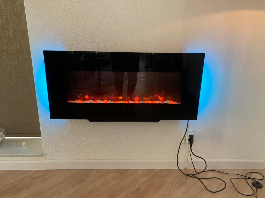 elektrische hanghaard., Huis en Inrichting, Haarden, Ophalen of Verzenden, Zo goed als nieuw, Vrijstaande haard, Elektrische haard