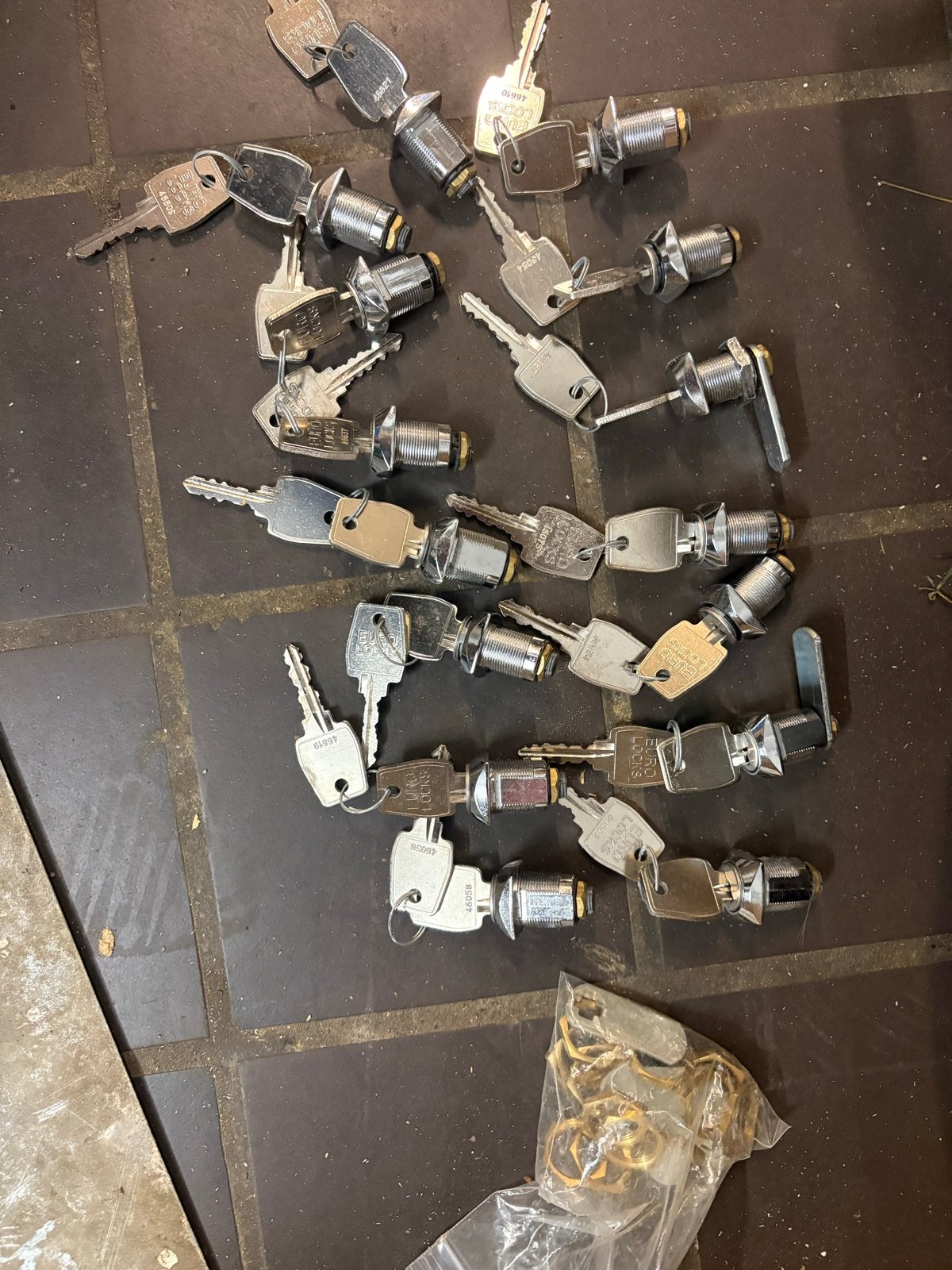 15x Eurolock Sleutelsets - Nieuw, Ophalen of Verzenden, Nieuw, Overige materialen, Slot