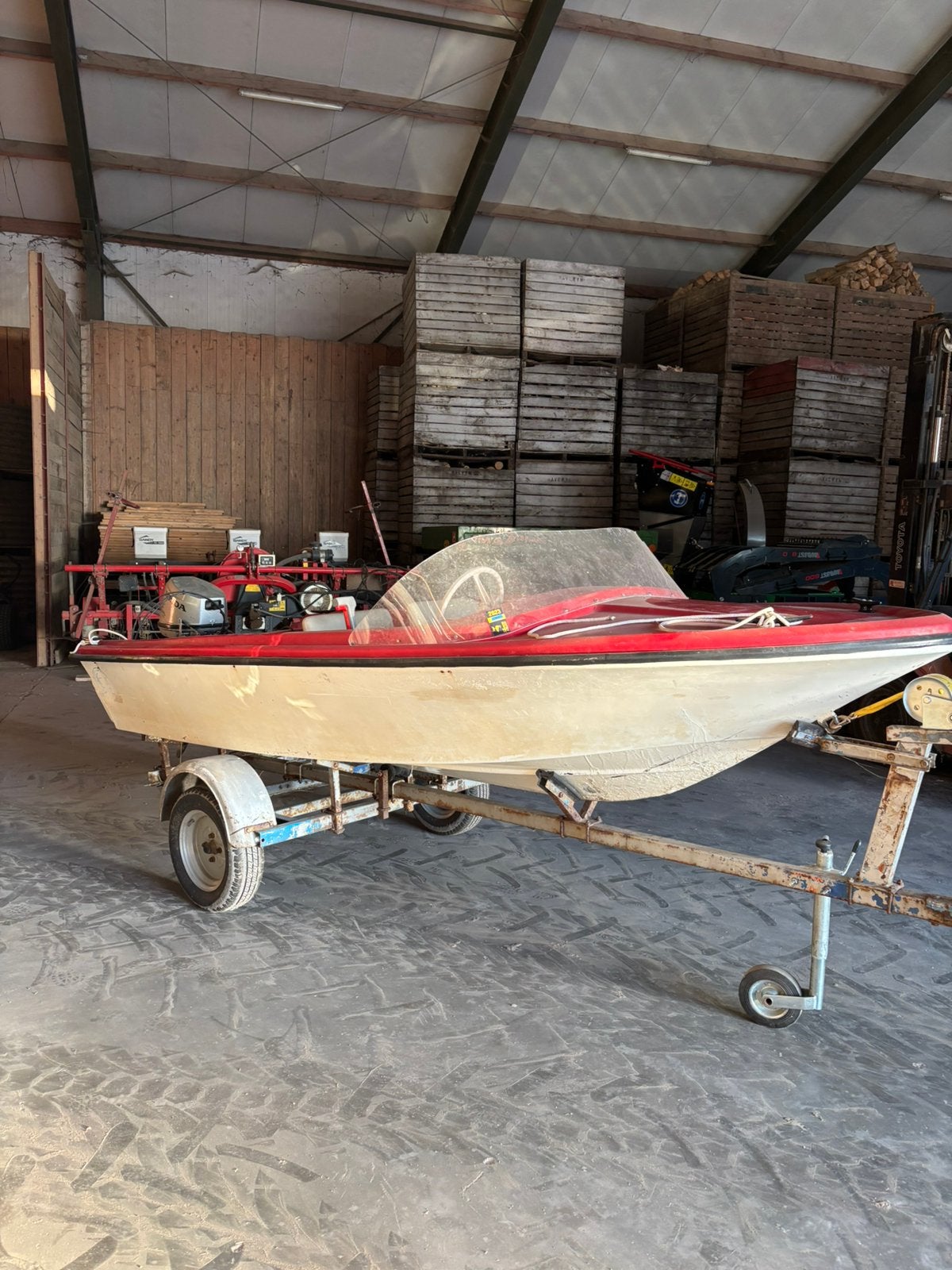 Opknapper poleyester honda 8pk, Watersport en Boten, Bootonderdelen, Ophalen, Gebruikt, Motor en Techniek, Motorboot