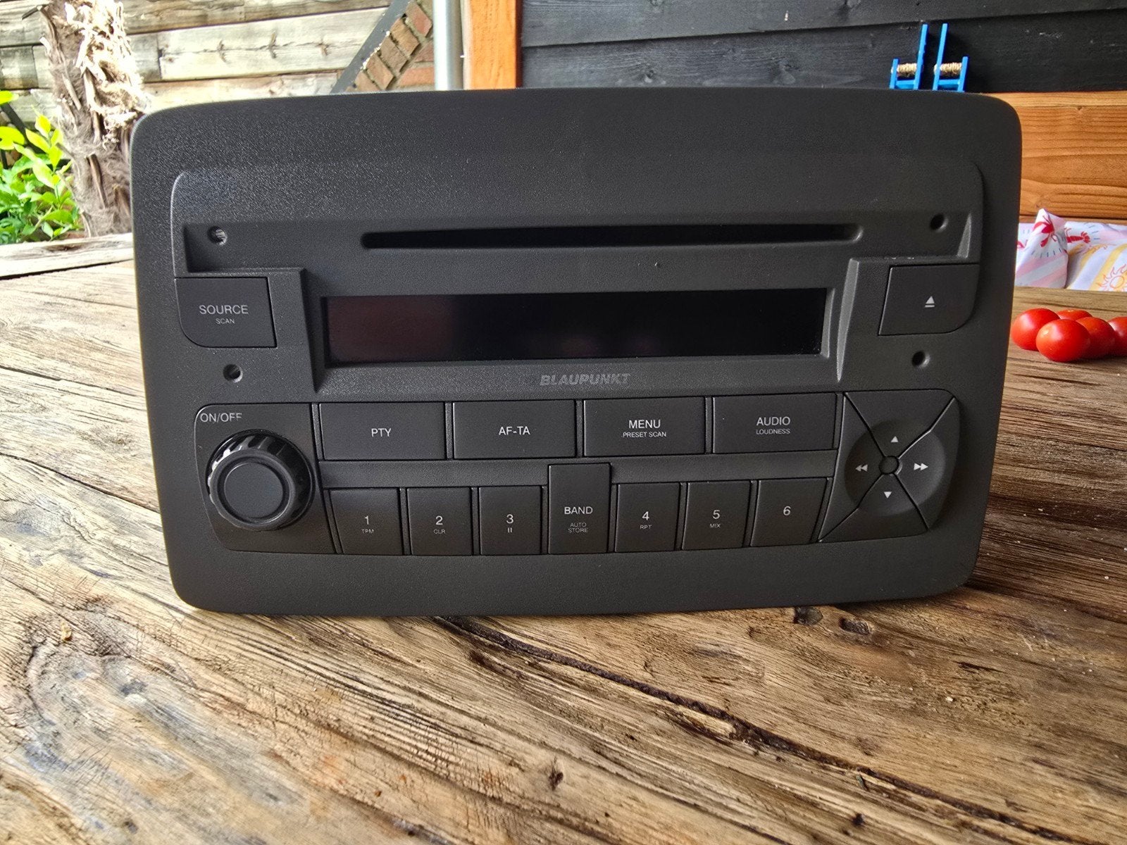 Fiat Panda 169 Blaupunkt autoradio met CD-speler, Auto diversen, Autoradio's, Gebruikt, Ophalen of Verzenden