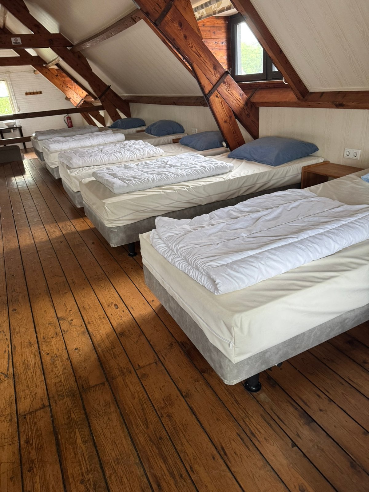 Hotelbed boxspring bed met matras eenpersoons merk Norma, Ophalen, Gebruikt, Eenpersoons
