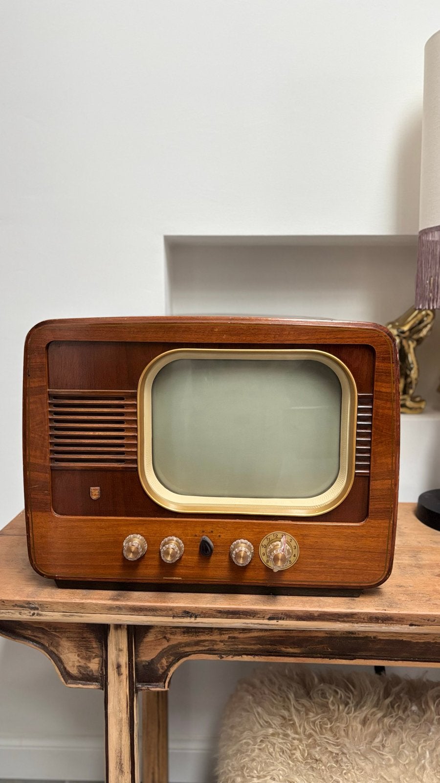 Philips Retro TV Jaren '50 - Vintage Televisie, Ophalen