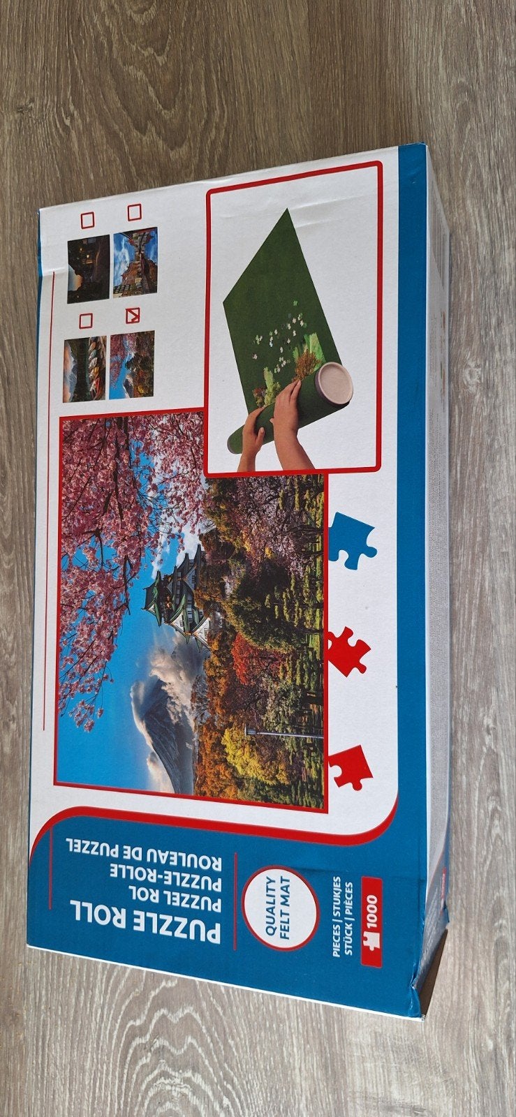 Puzzelmat / Puzzelrol incl puzzel van 1000 stukjes, Ophalen, 500 t/m 1500 stukjes, Nieuw, Overige typen
