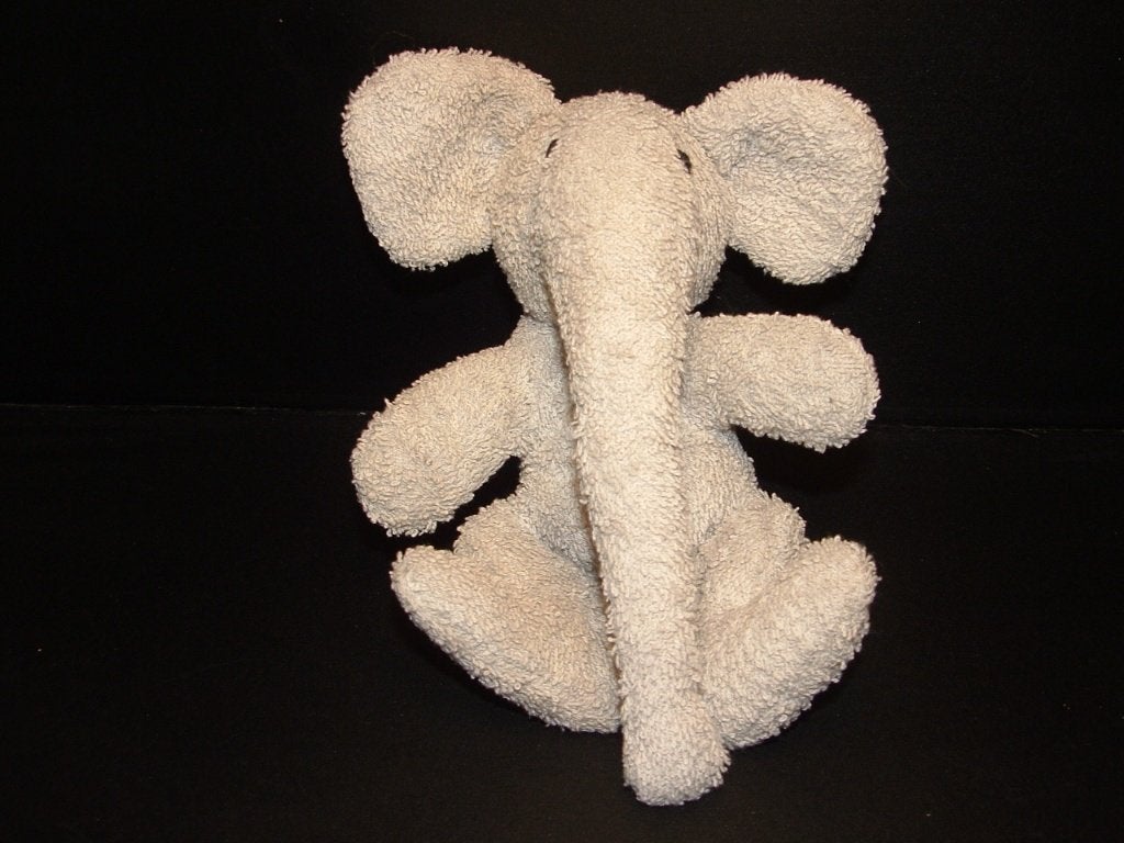 HAPPY HORSE OLIFANT BADSTOF GRIJS GEMELEERD MET LAN, Ophalen of Verzenden, Nieuw, Overige typen