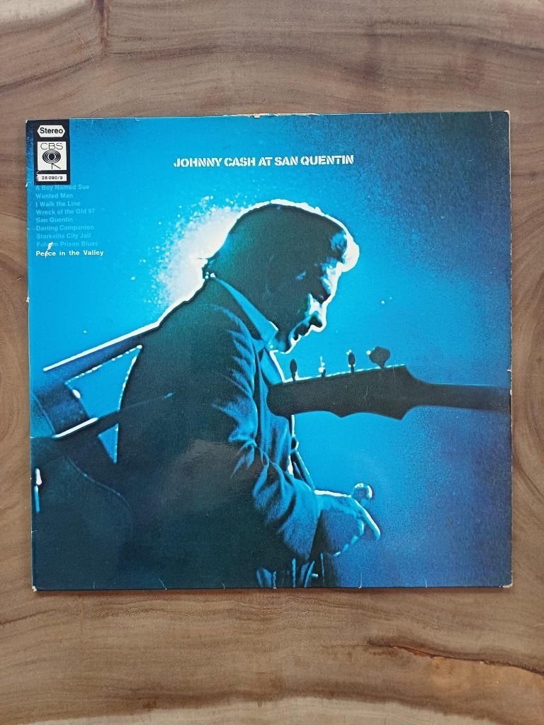 Johnny Cash at San Quentin - Vinyl, Ophalen of Verzenden, Gebruikt, 12 inch