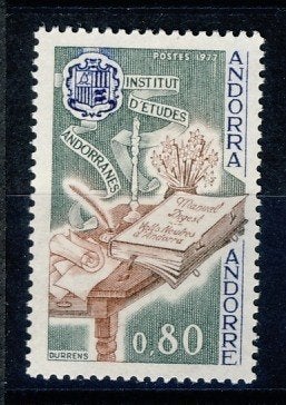 Andorra Frans 284 1977 postfris, Ophalen of Verzenden, Overige landen, Postfris