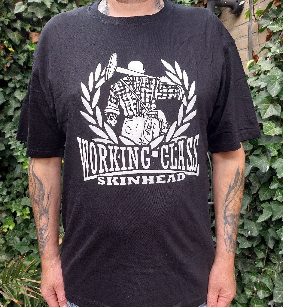 T-Shirt Oi Working class ska, Ophalen of Verzenden, Nieuw, Overige maten, Zwart