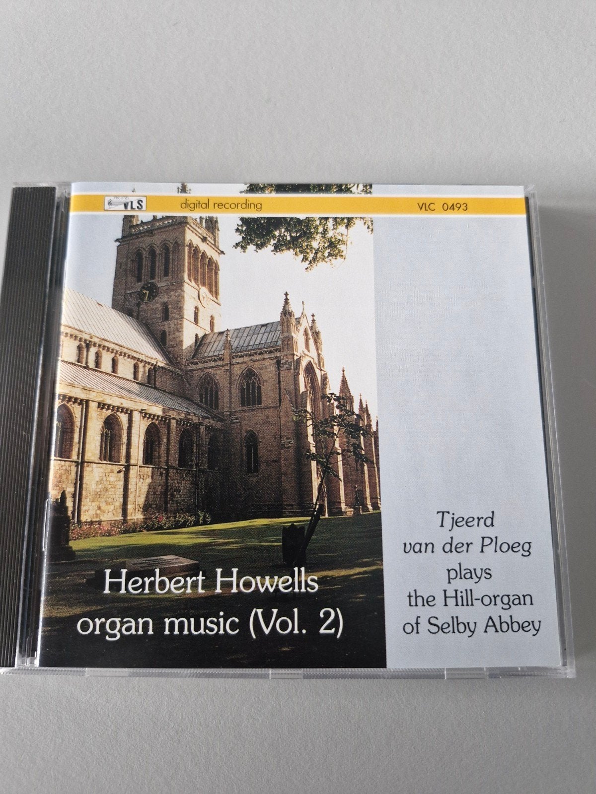 Orgel CD: Tjeerd van der Ploeg Selby Abbey (Herbert Howells, Overige componisten, Ophalen of Verzenden, Zo goed als nieuw, Album