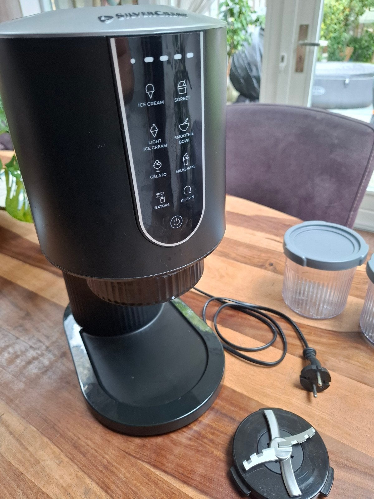 Ijsmachine Freezy, Ophalen of Verzenden, Zo goed als nieuw, Vaatwasserbestendig, 3 snelheden of meer