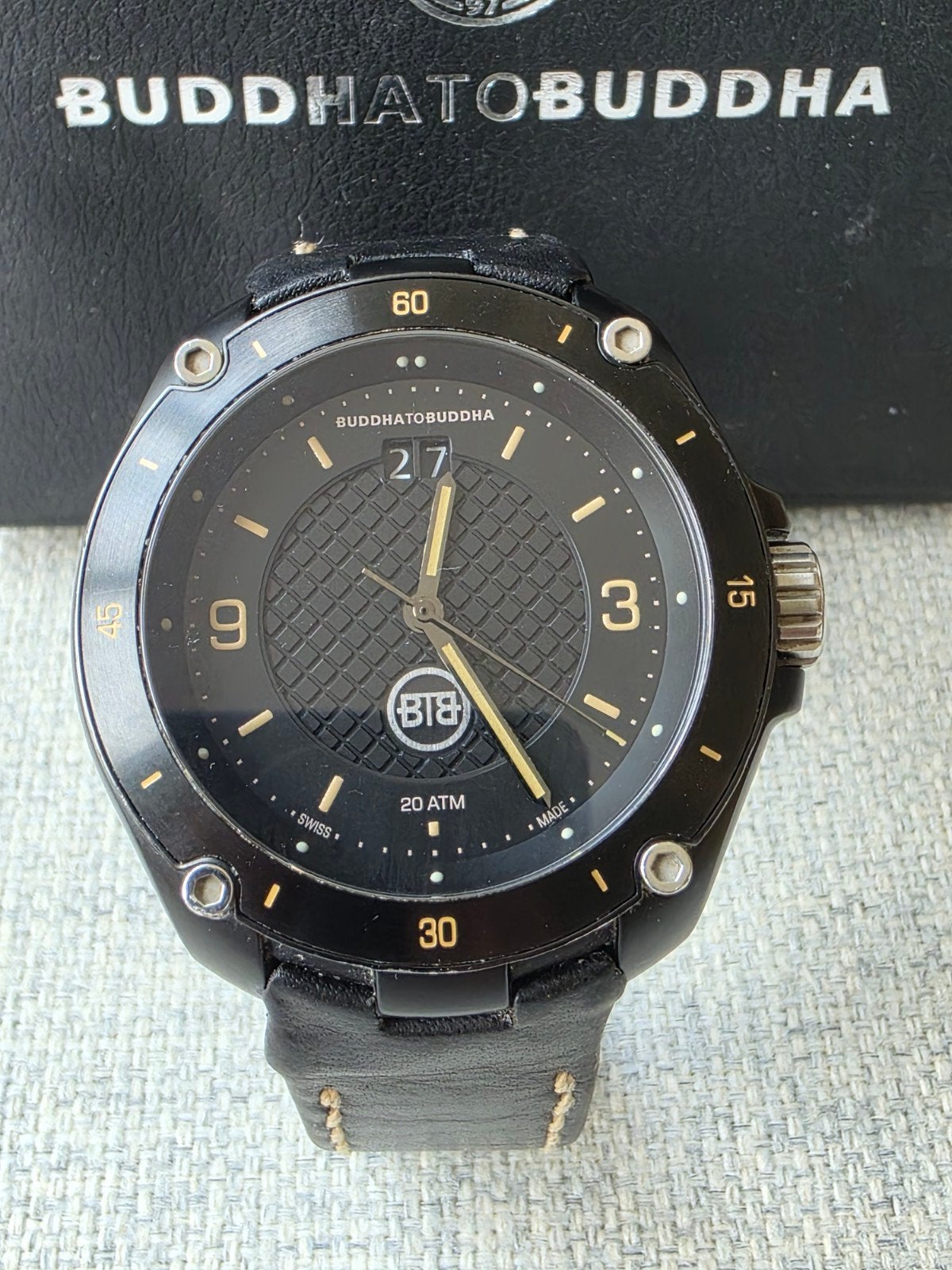 Buddha to Buddha Horloge BTB, Overige merken, Staal, Ophalen of Verzenden, Zo goed als nieuw