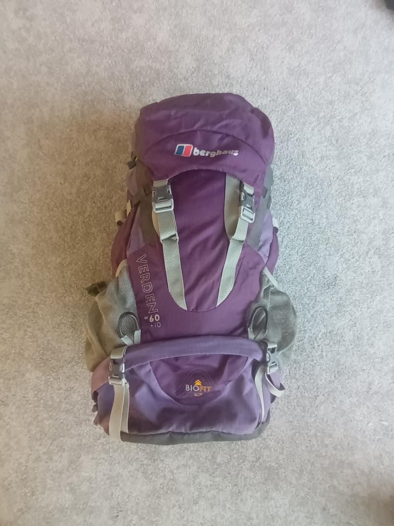 Ruime rugzak met BIOFIT rugsysteem van Berghaus, Sport en Fitness, Bergsport en Wandelen, Ophalen, Zo goed als nieuw, Rugzak