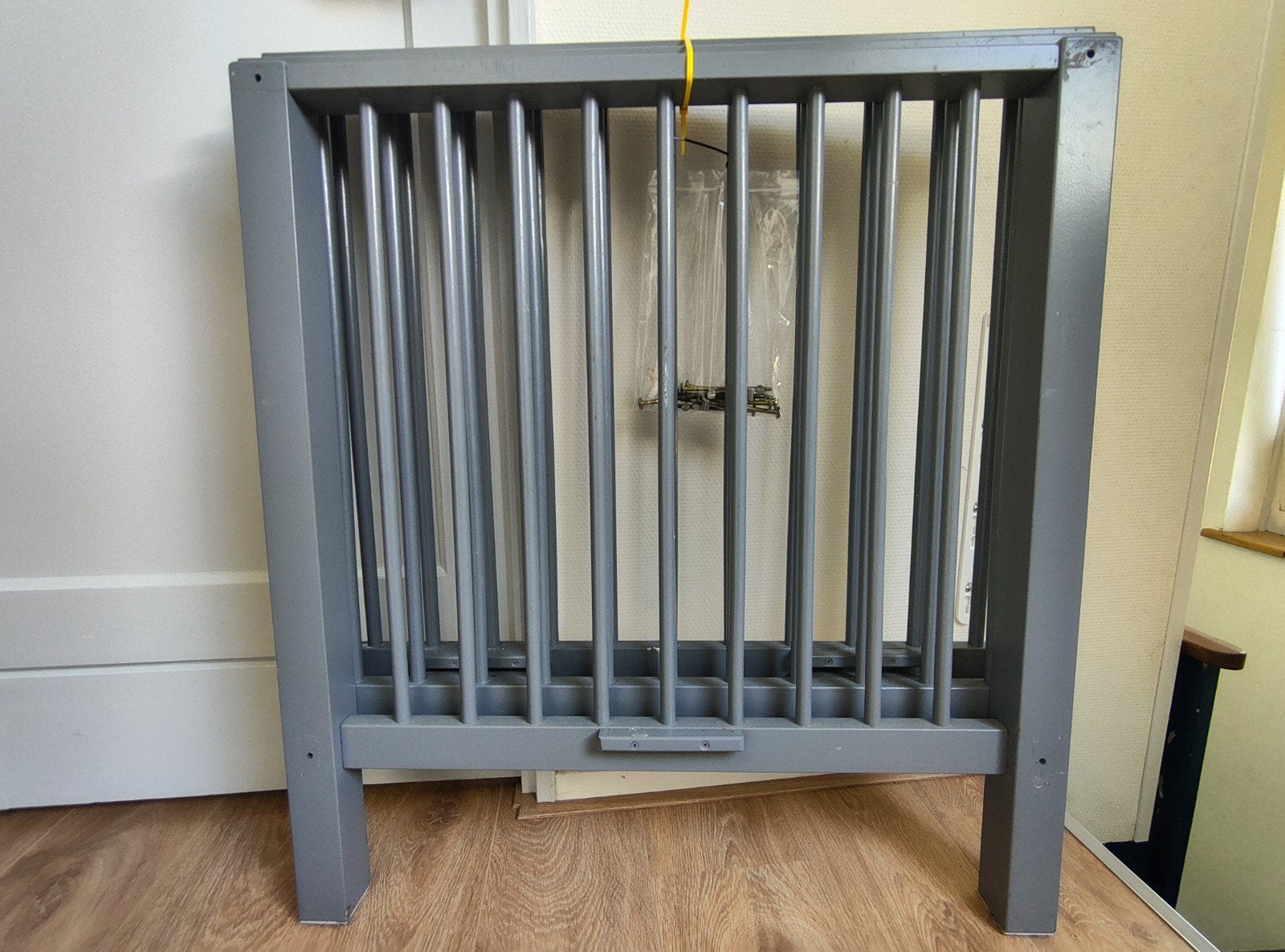 Box Bopita grijs incl boxkleed, Kinderen en Baby's, Boxen, Ophalen, Gebruikt, Vierkant, Boxkleed