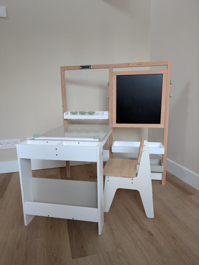 Kinder bureautje, Kinderen en Baby's, Kinderkamer | Tafels en Stoelen, Ophalen, Gebruikt, Tafel(s) en Stoel(en)