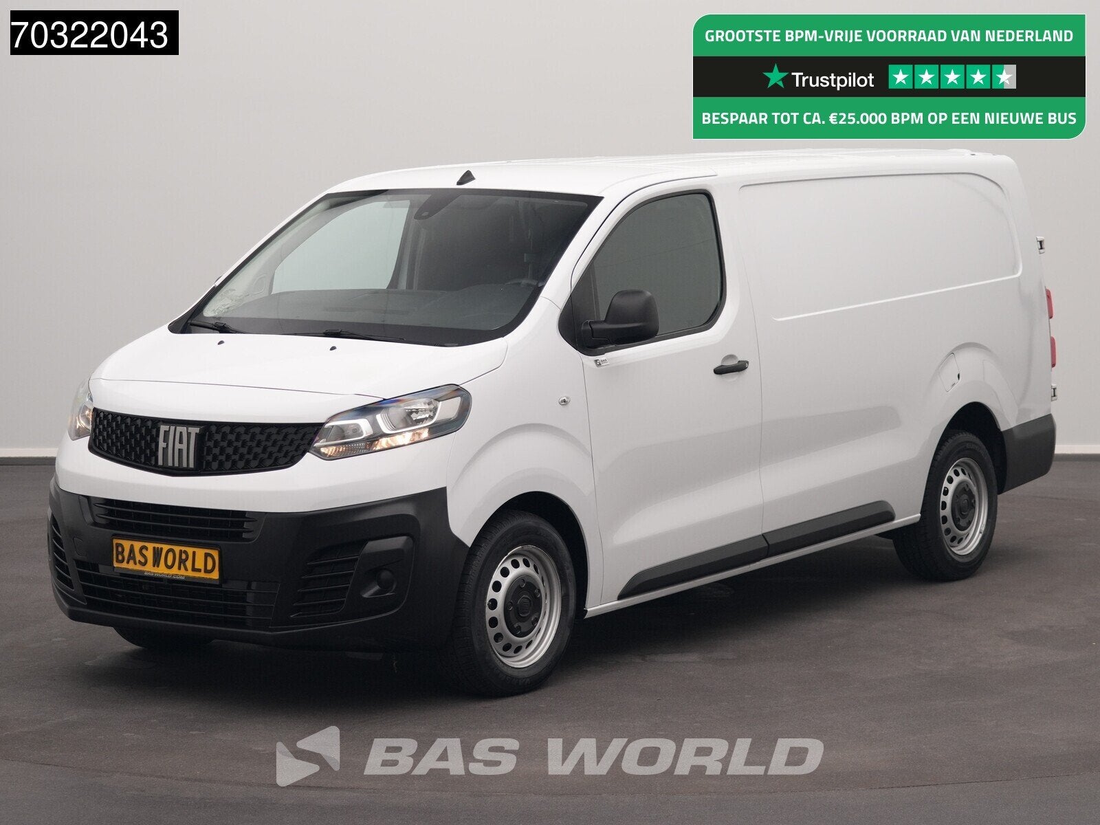 Fiat Scudo 102PK L3H1 Klima Tempomat Parkensensoren Euro6 L3, Stof, Gebruikt, Euro 6, 4 cilinders