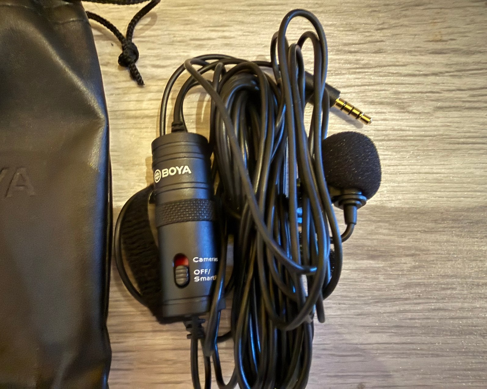 Lavalier Boya, Muziek en Instrumenten, Microfoons, Ophalen of Verzenden, Zo goed als nieuw, Overige typen