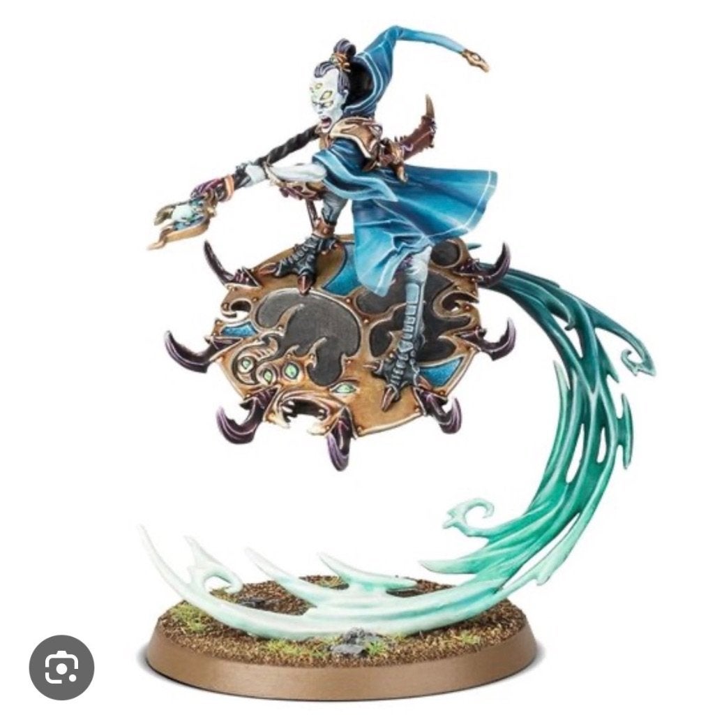 Warhammer tzeentch magister in disc new op sprue, Hobby en Vrije tijd, Ophalen of Verzenden, Nieuw, Warhammer