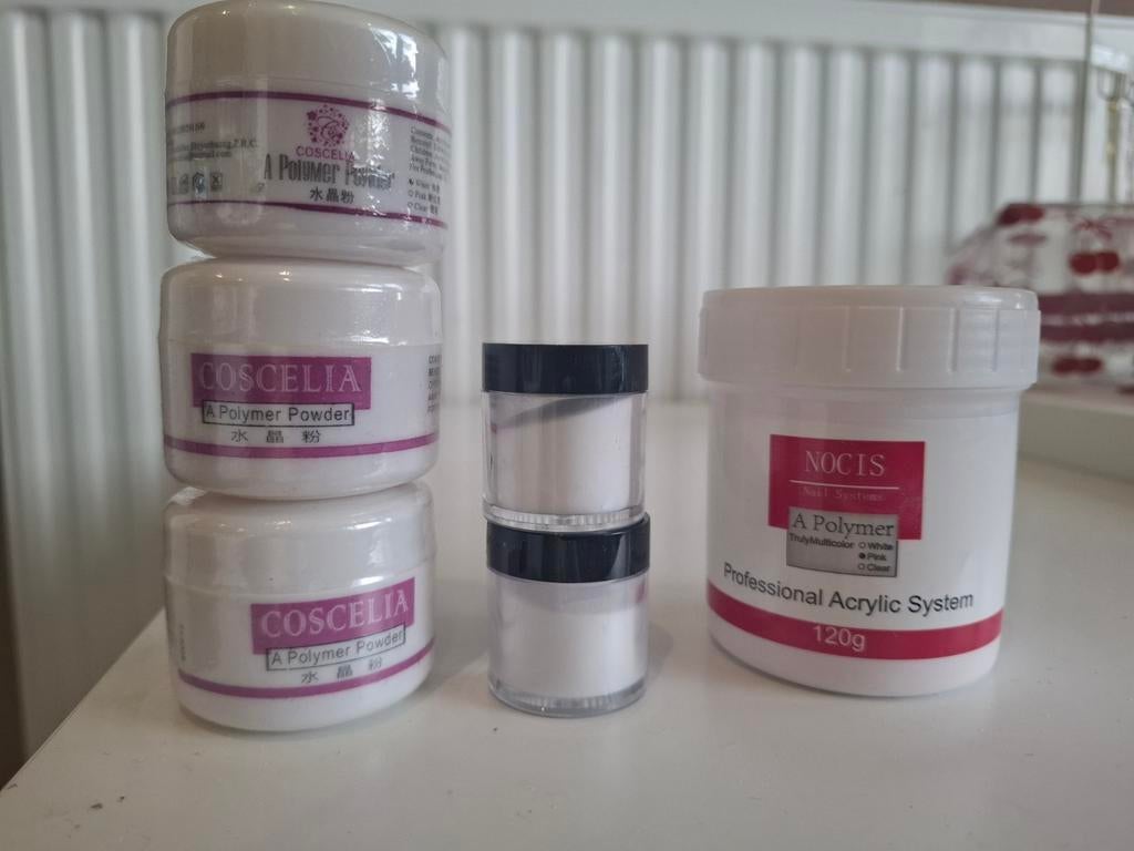 Acrylpoeder voor nagels, Sieraden, Tassen en Uiterlijk, Uiterlijk | Cosmetica en Make-up, Ophalen of Verzenden, Nieuw, Roze, Handen en Nagels