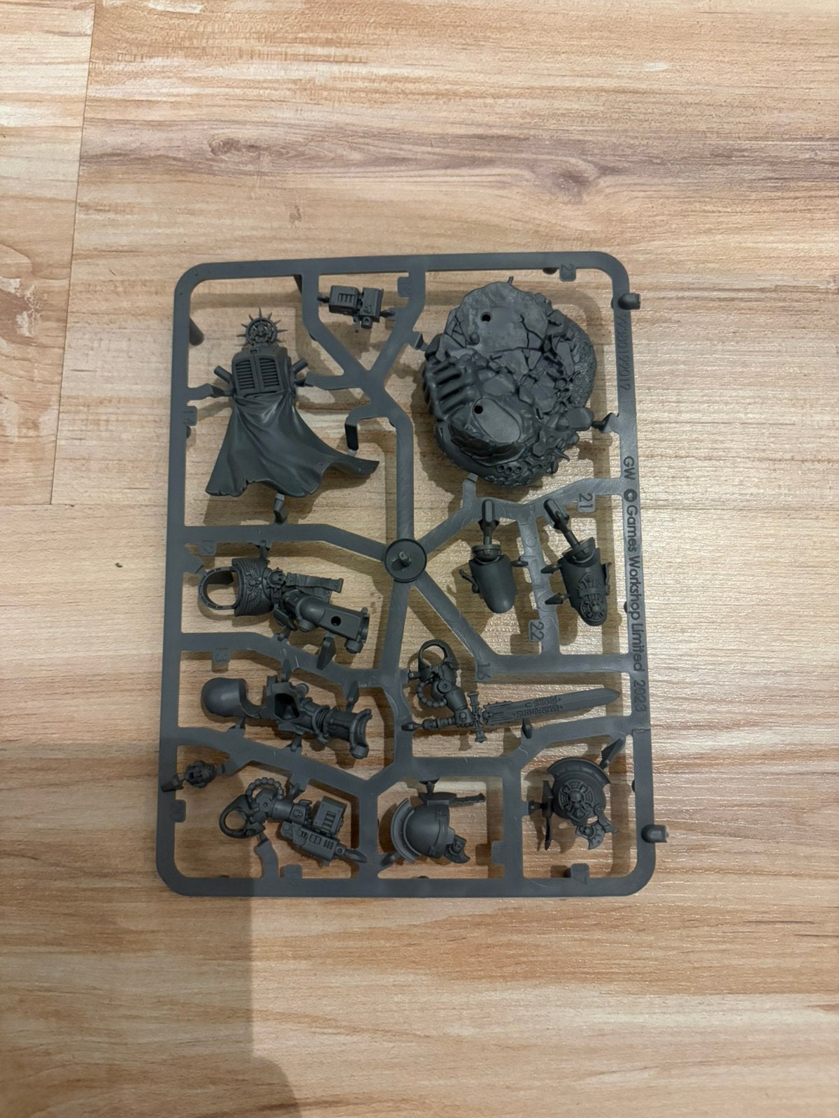 Warhammer 40k space marines terminator captain leviathan nos, Ophalen of Verzenden, Nieuw, Warhammer 40000, Figuurtje(s)