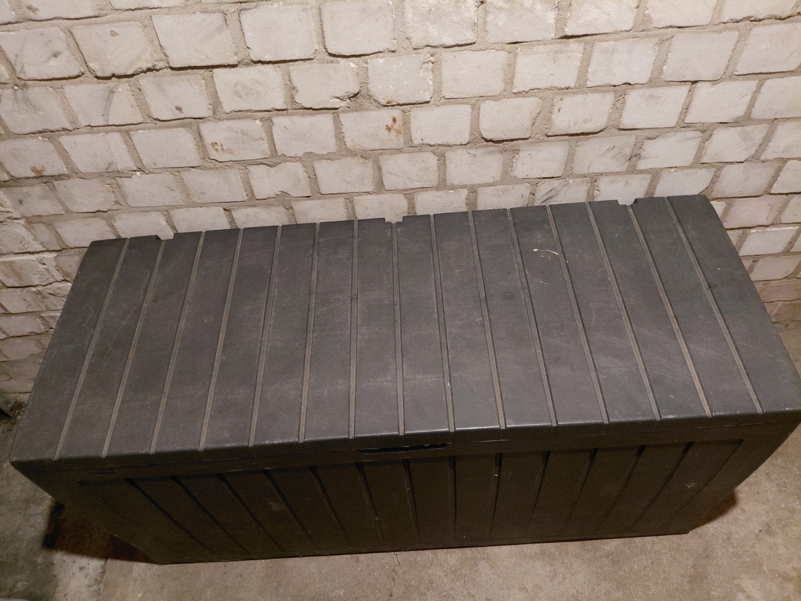 Ruime kunststof opbergbox voor buiten, Ophalen, Gebruikt, Kunststof, Overige typen
