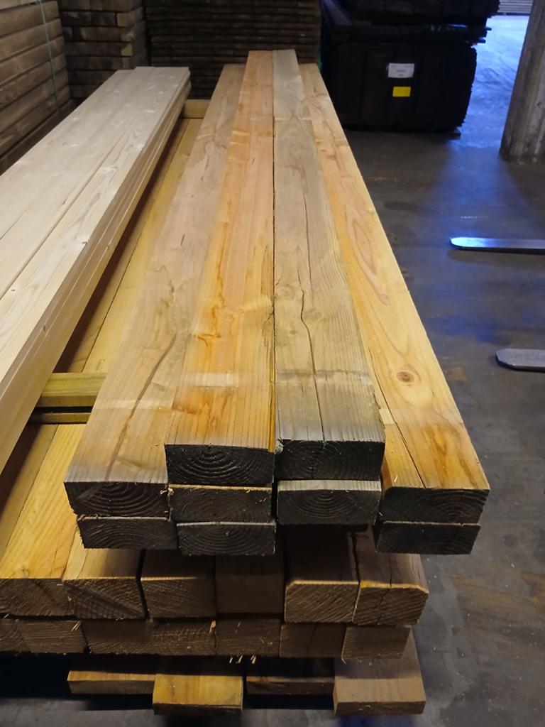 B-keus douglas balken, regels, gordingen 6,3 x 12,5 x 300 cm, Ophalen, Nieuw, 250 cm of meer, Balken