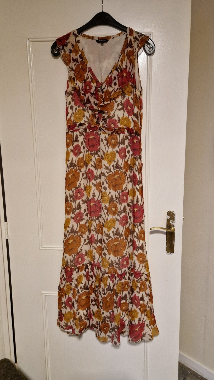 Prachtige Masomo Dutti jurk maat 36, Massimo Dutti, Meerkleurig, Ophalen of Verzenden, Zo goed als nieuw