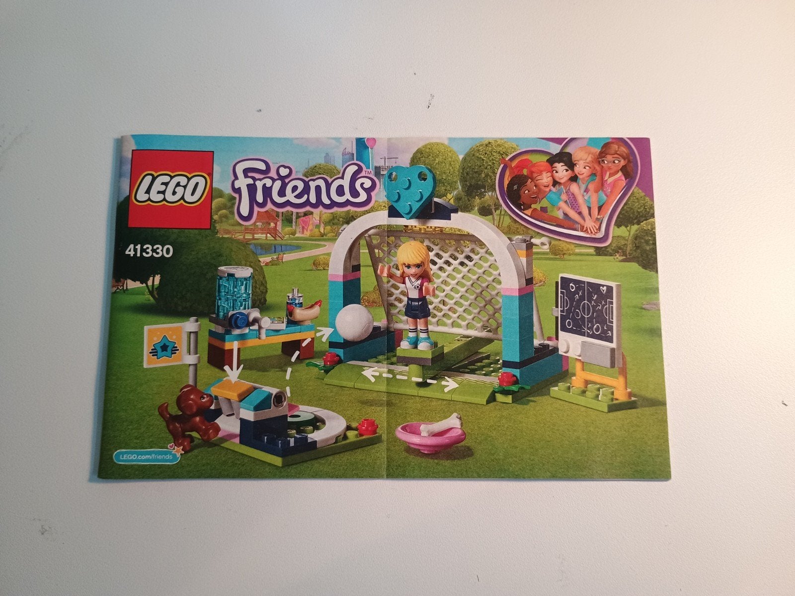 lego friends voetbaltraining, Ophalen, Compleet, Lego, Friends