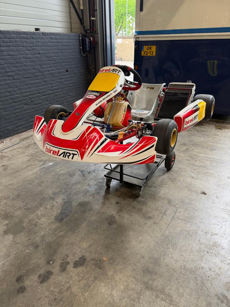 BirelART Kart met TM KZ10c motor, Sport en Fitness, Karting, Ophalen, Gebruikt, Kart