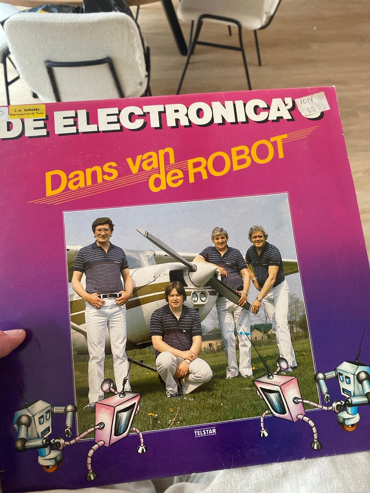 De Electronica's - Dans van de Robot LP (1980), Ophalen of Verzenden, 1980 - 1989, Gebruikt, 12 inch