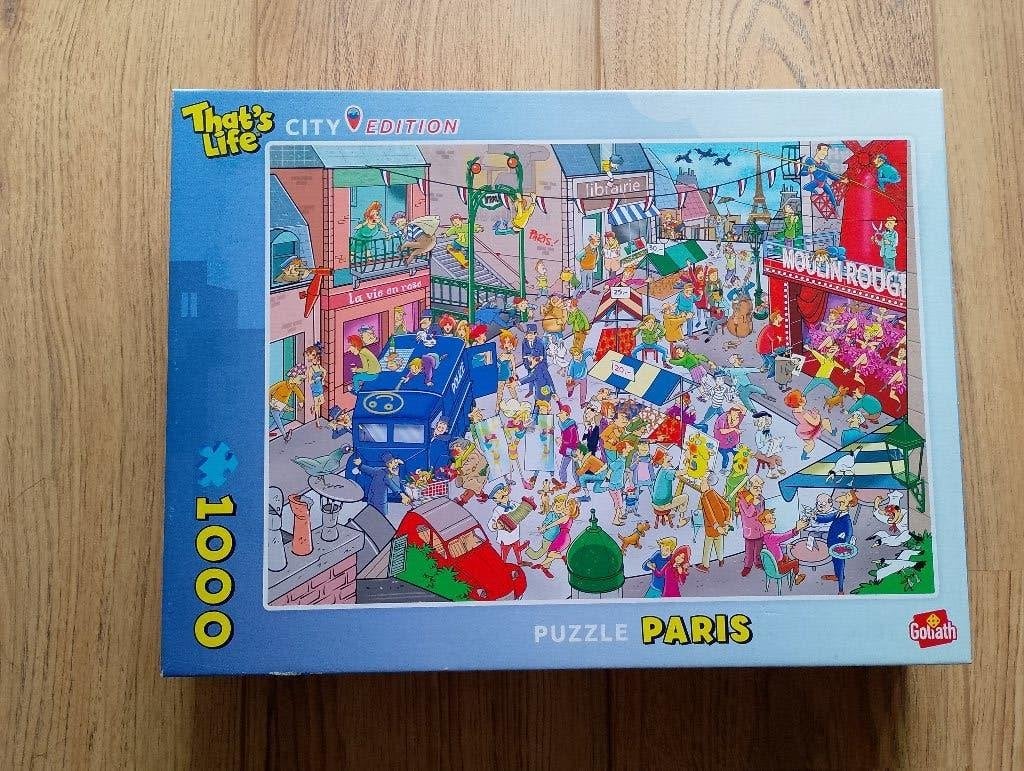 That's life  - City Edition - Paris, Ophalen of Verzenden, 500 t/m 1500 stukjes, Zo goed als nieuw, Legpuzzel