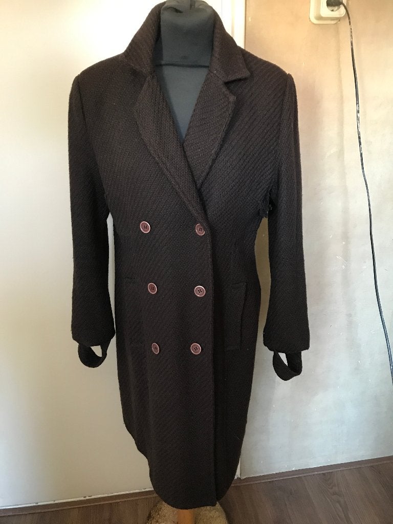 jas / mantel (Blendshe) M/L, Kleding | Dames, Maat 38/40 (M), Bruin, Gedragen, Ophalen of Verzenden