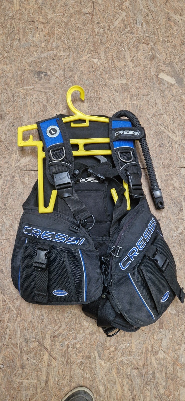 Cressi Aquapro SR Trimvest (BCD) - Maat L, Watersport en Boten, Duiken, Ophalen of Verzenden, Gebruikt, Trimvest of Wing
