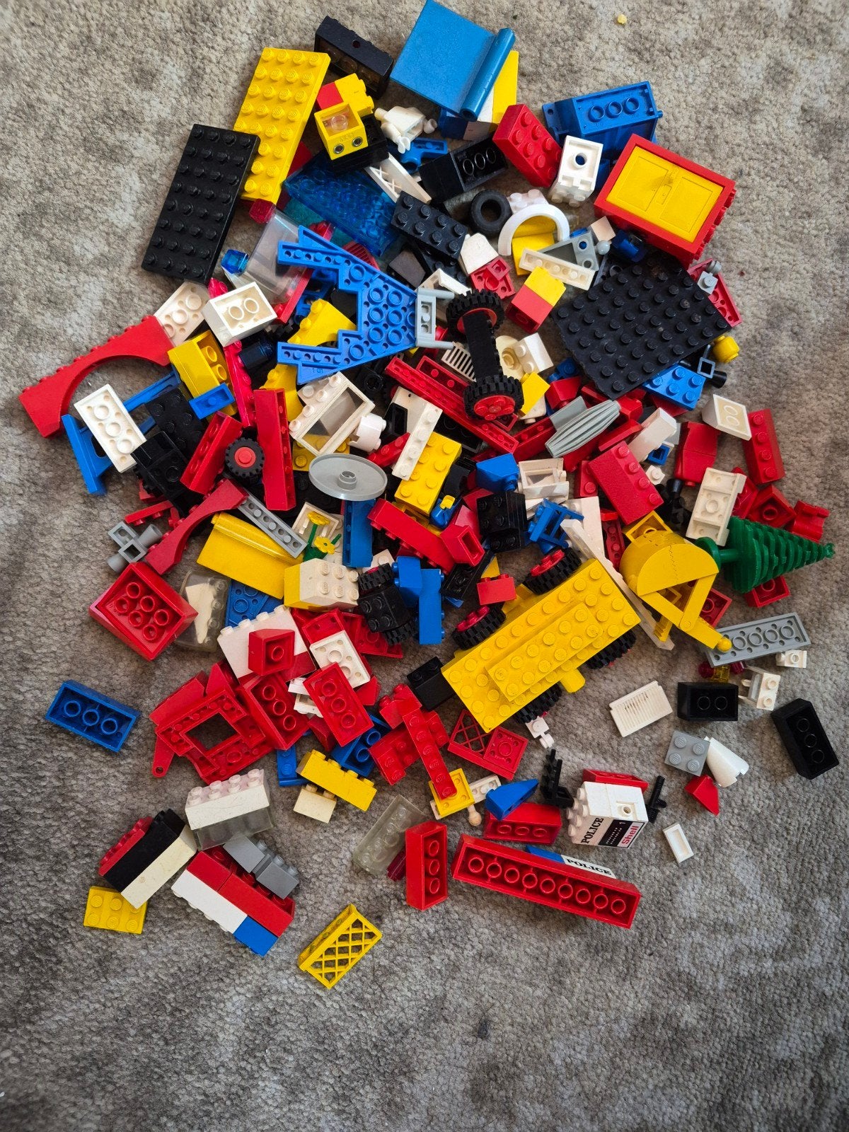 500gr diverse Lego stenen en onderdelen, Gebruikt, Inclusief extra onderdelen, Lego, Ophalen of Verzenden