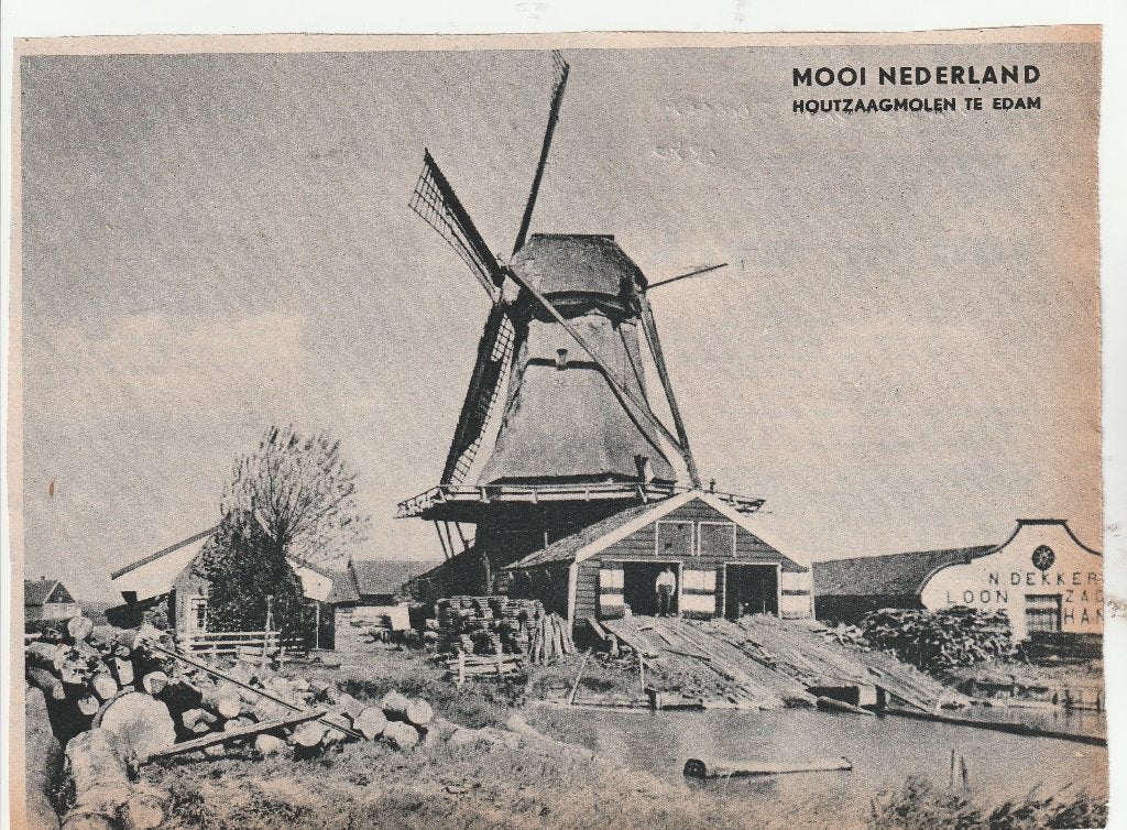 Edam en Volendam (NH) - oude knipsels., Ophalen of Verzenden, 1920 tot 1940, Noord-Holland