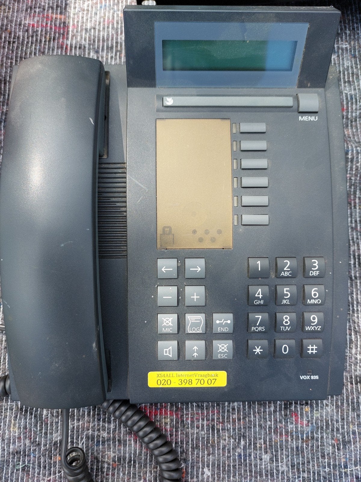 KPN Telecom ISDN VOX 935 Telefoon - Grijs, Ophalen of Verzenden