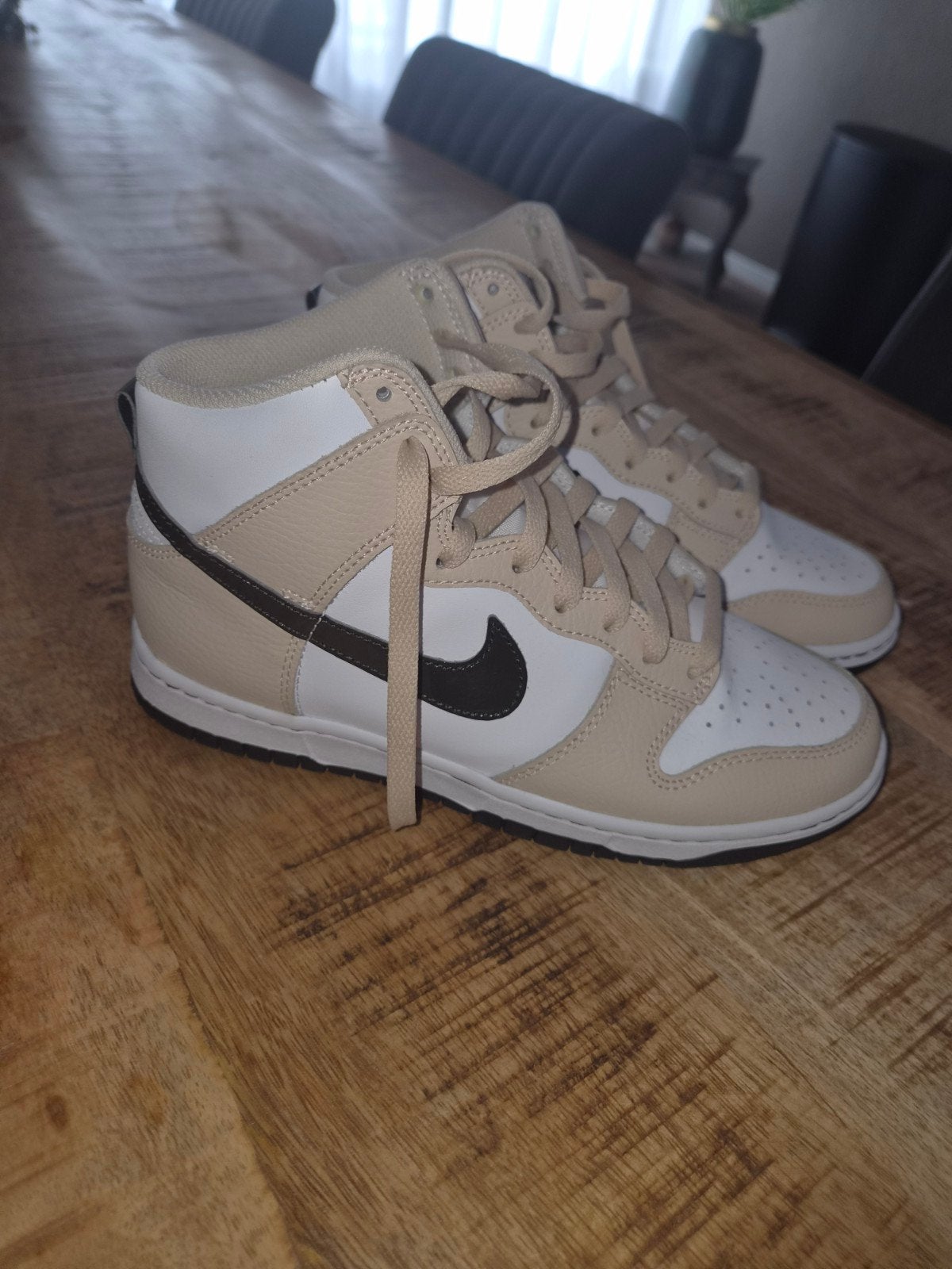 Nike Dunk High 'Sanddrift / Cacao Wow' – Maat 39, Kleding | Dames, Beige, Nike, Nieuw, Ophalen of Verzenden