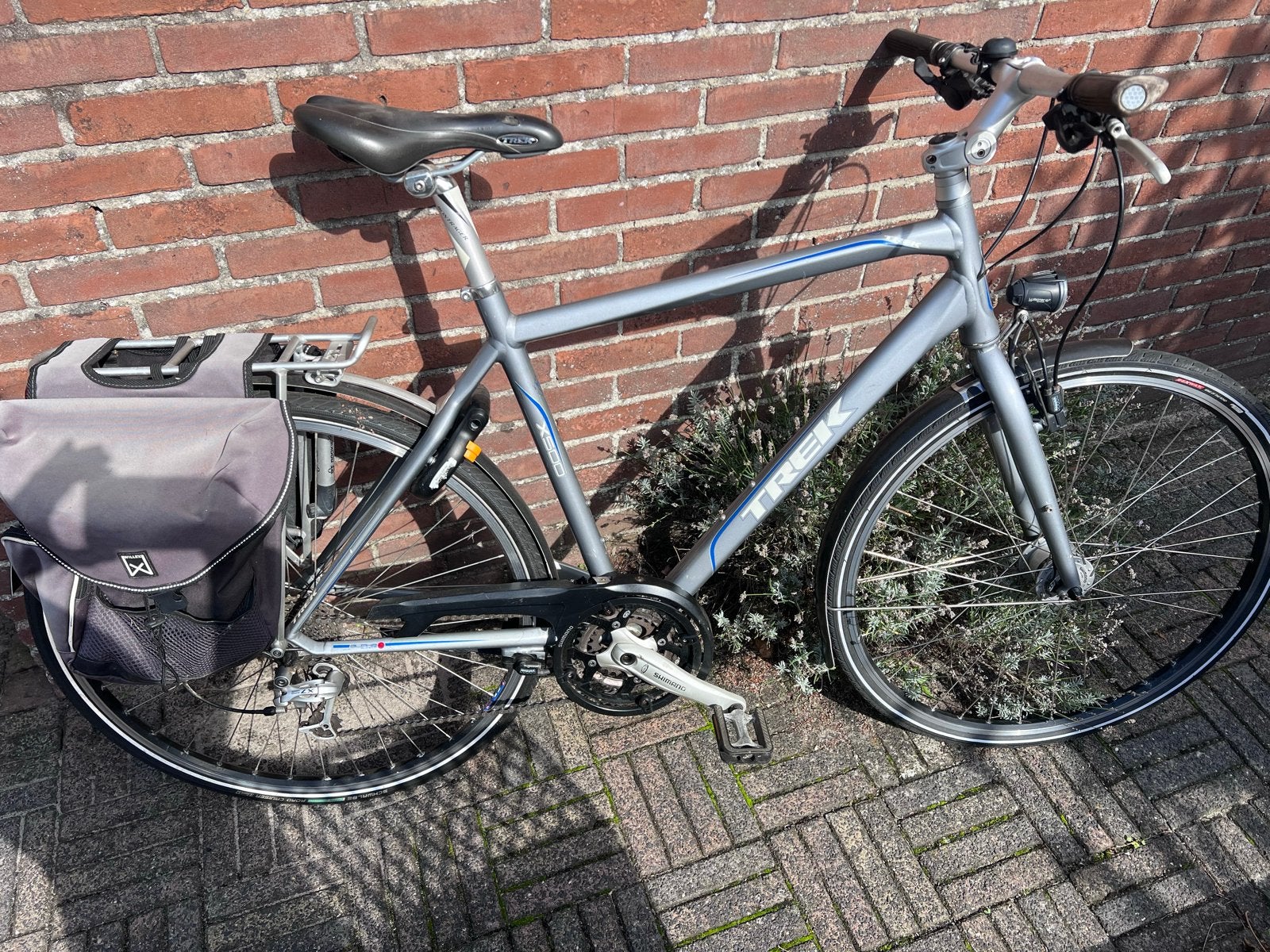 Trek T500 Herenfiets met Magura remsysteem, Ophalen, 28 inch, Gebruikt, Velgrem
