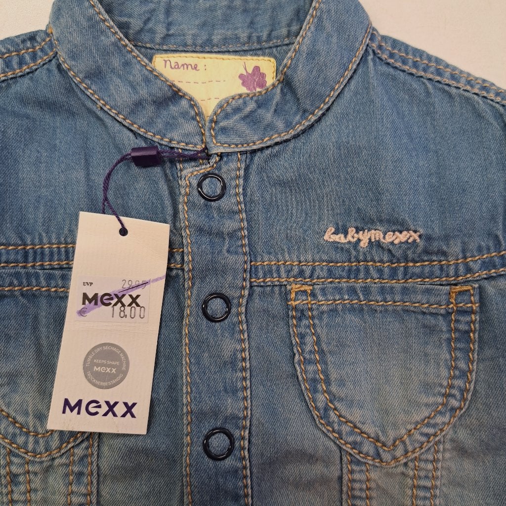 Mexx nieuw jasje denim jack baby maat 62 nr 48292, Mexx, Mexx, Jongetje of Meisje, .