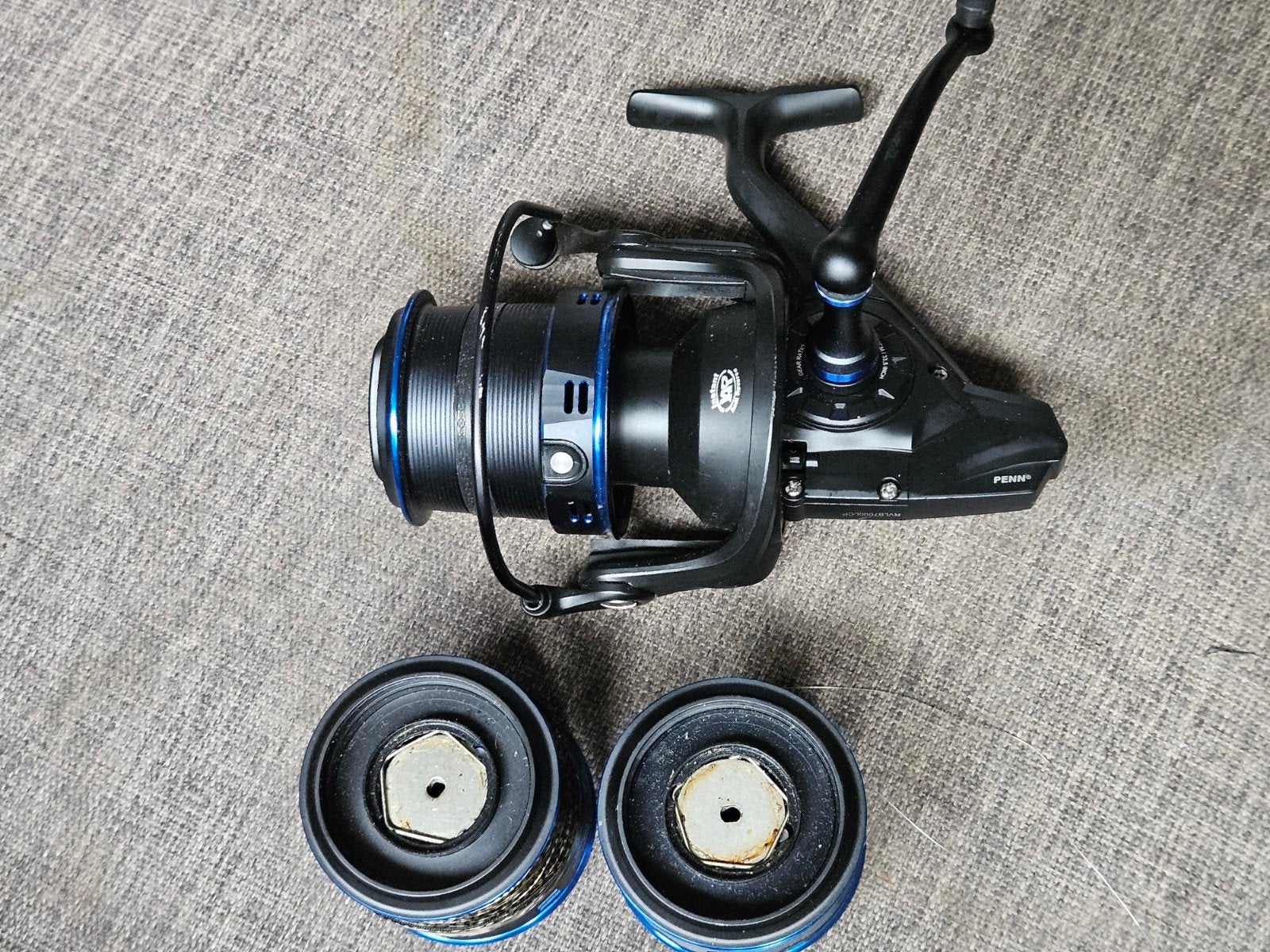 penn rival LCP 7000 incl 2 extra spoelen, Ophalen of Verzenden, Zo goed als nieuw, Molen