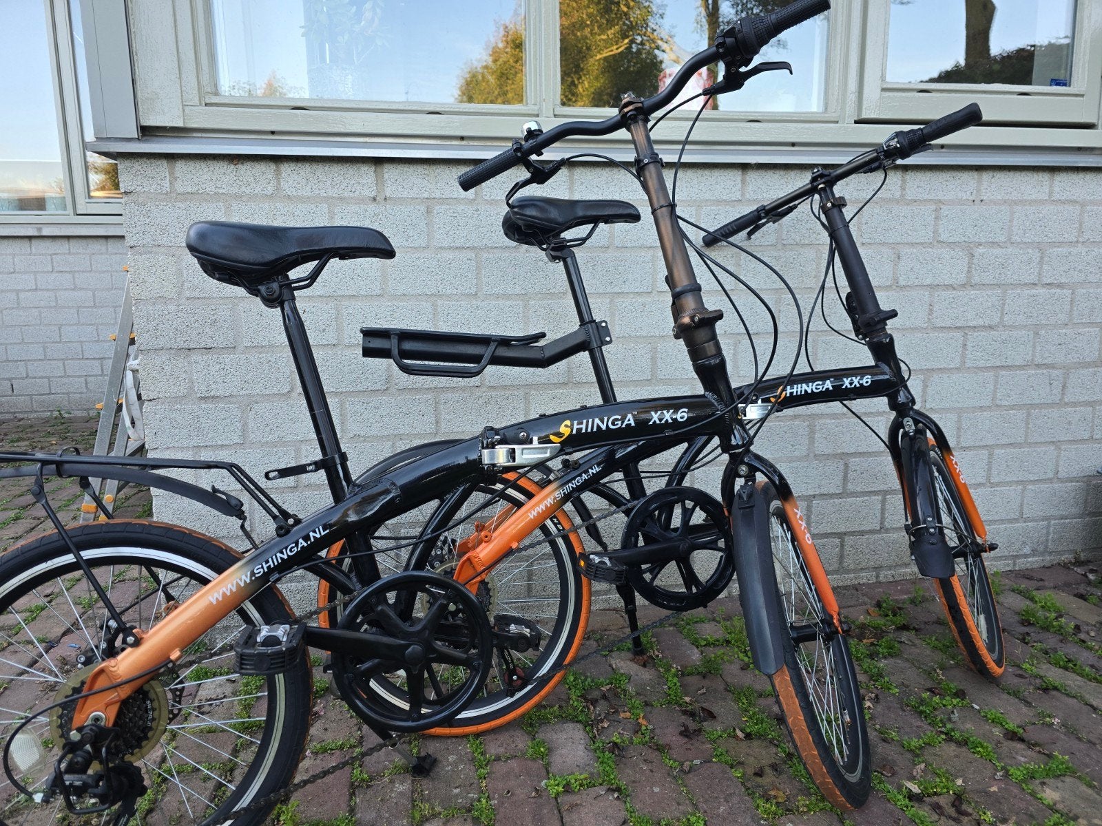 Lacros Shinga xx6 vouwfietsen, Gebruikt, Versnellingen, 18 tot 20 inch, Ophalen