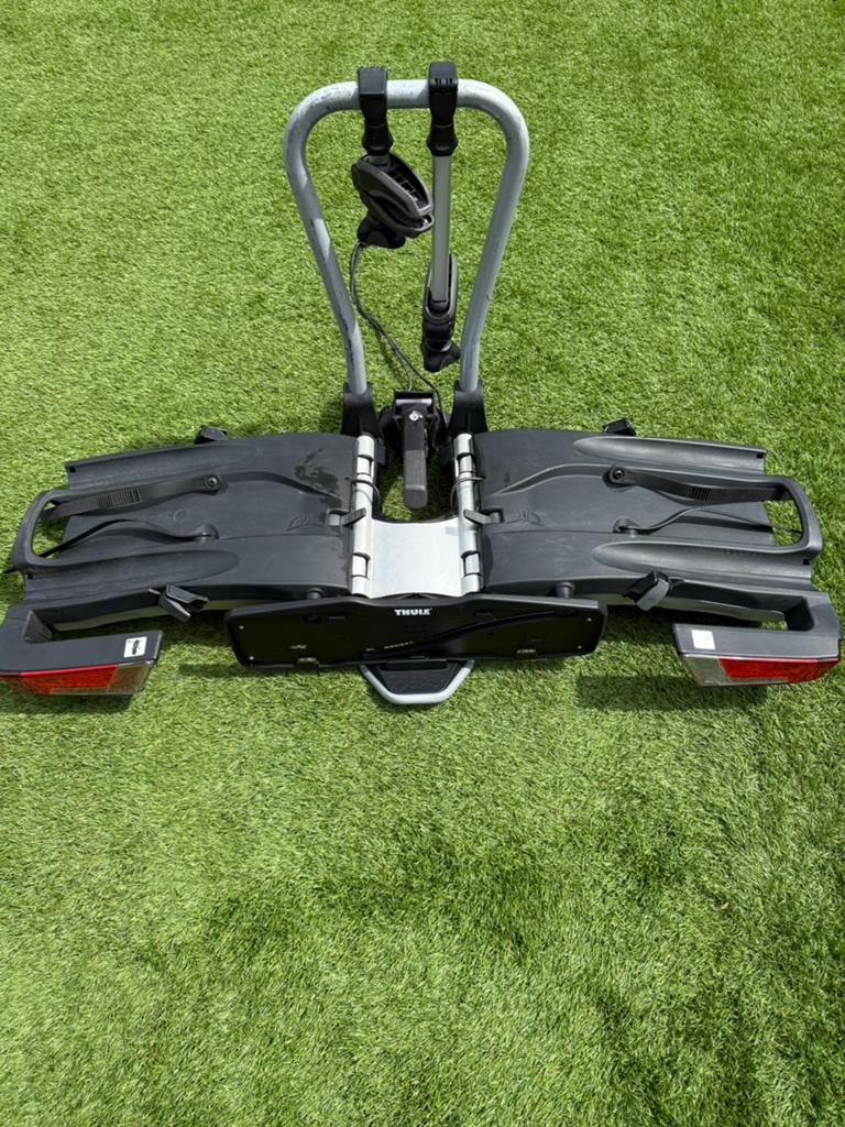 Thule Easyfold fietsendrager voor e bikes, Auto diversen, Fietsendragers, Zo goed als nieuw, Trekhaakdrager, Ophalen