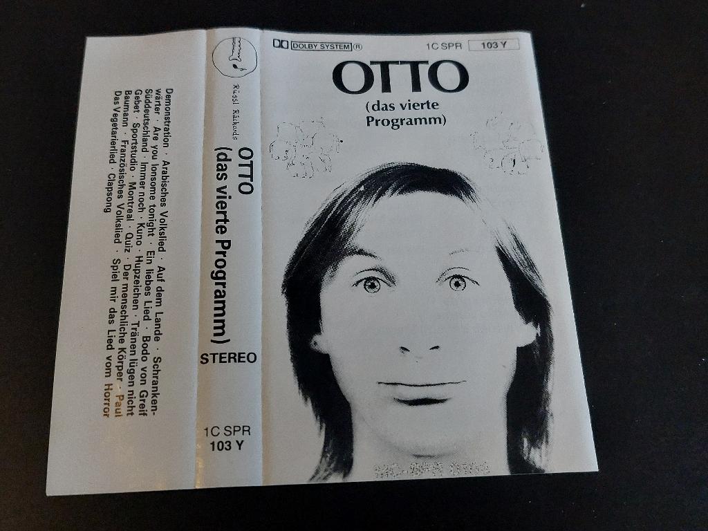 OTTO - DAS VIERTE PROGRAMM (MC), Cd's en Dvd's, Cassettebandjes, Zo goed als nieuw, Origineel, Humor en Cabaret, 1 bandje, Ophalen of Verzenden