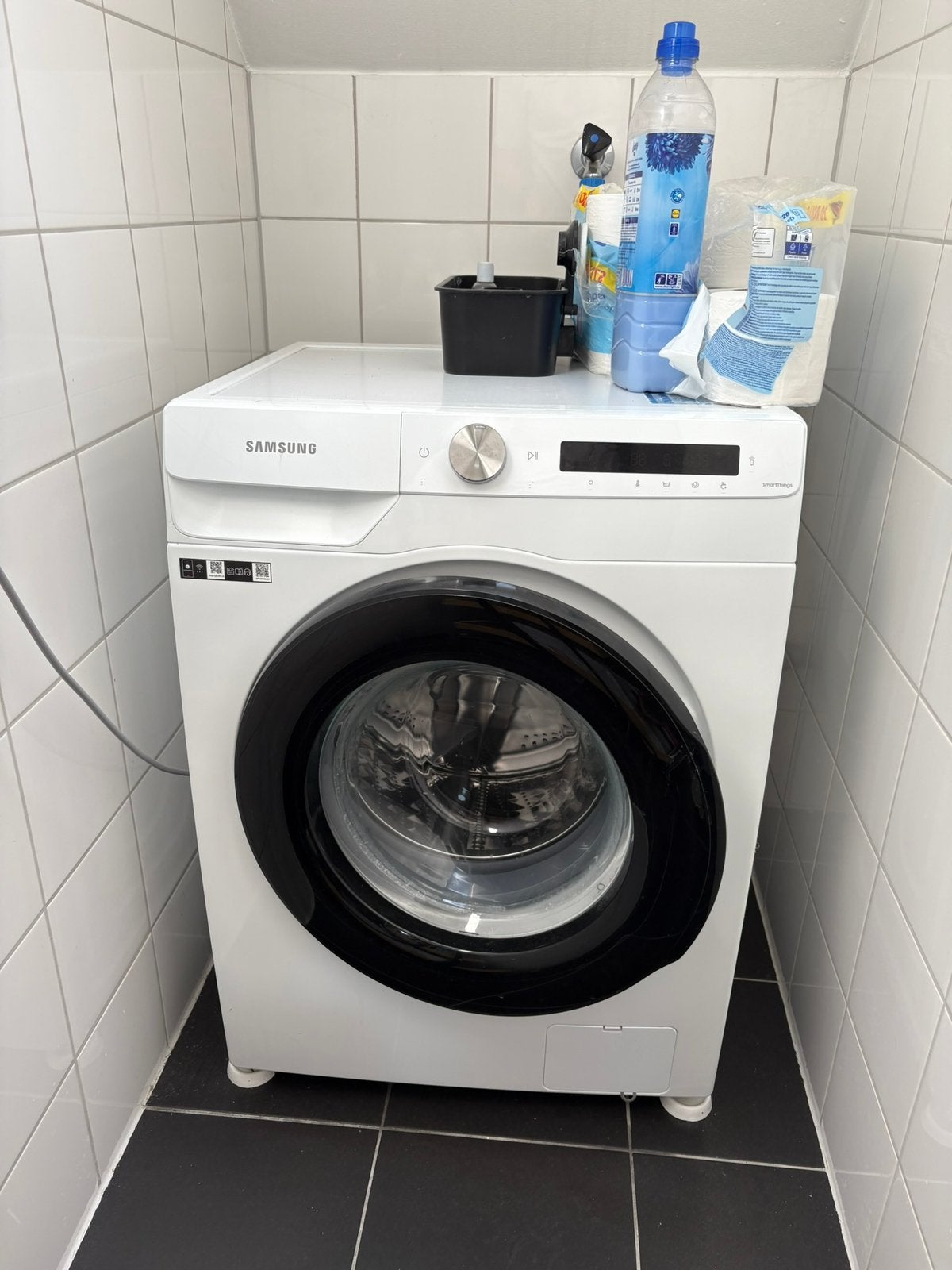 Samsung Wasmachine - 9 kg - Energieklasse A, Witgoed en Apparatuur, Ophalen, 1200 tot 1600 toeren, 8 tot 10 kg, Zo goed als nieuw