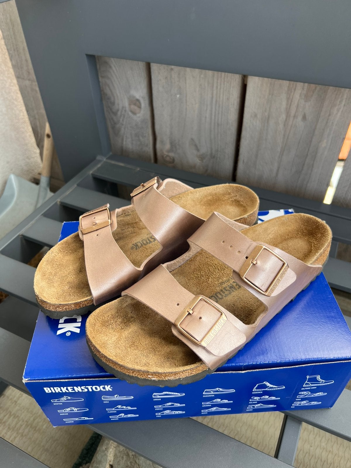 Birkenstock Arizona 42, Ophalen of Verzenden, Zo goed als nieuw, Slippers