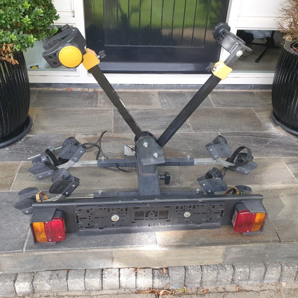 Fietsendrager, Ophalen, 2 fietsen, Gebruikt, Trekhaakdrager