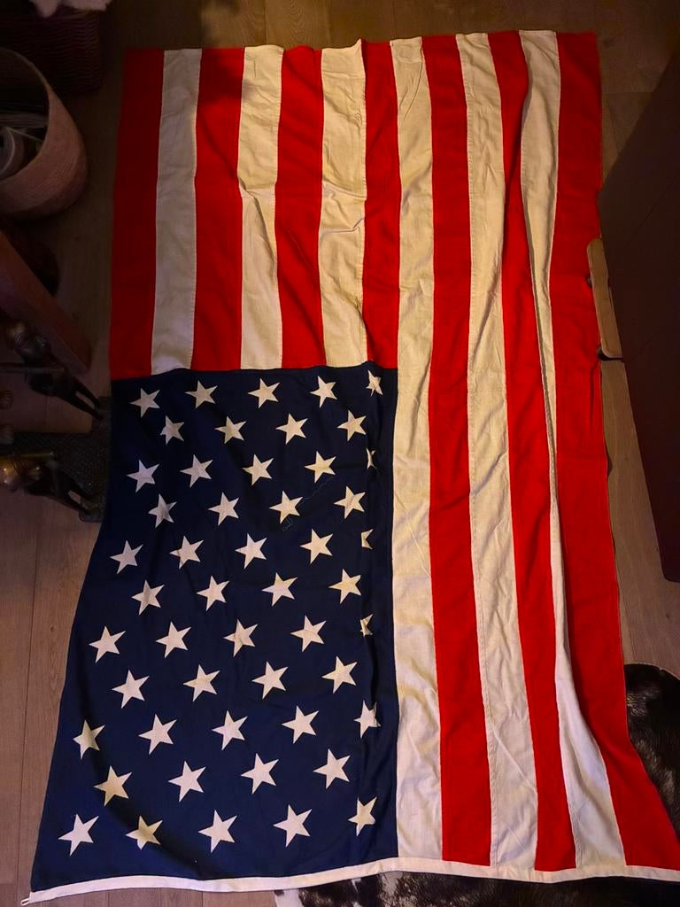 Amerikaanse vlag, Diversen, Vlaggen en Wimpels, Ophalen of Verzenden, Zo goed als nieuw