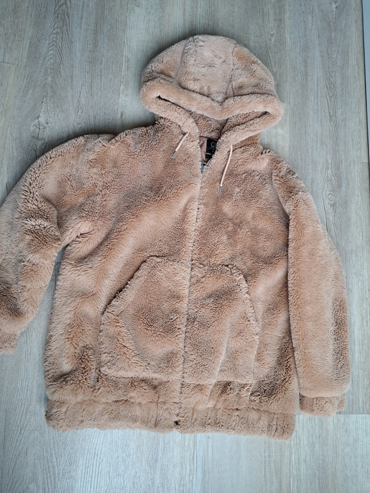 Clockhouse teddy jas maat 42, Beige, Maat 42/44 (L), Ophalen of Verzenden, Clockhouse